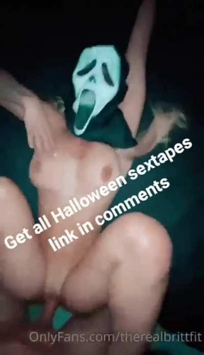 Halloween party fuck