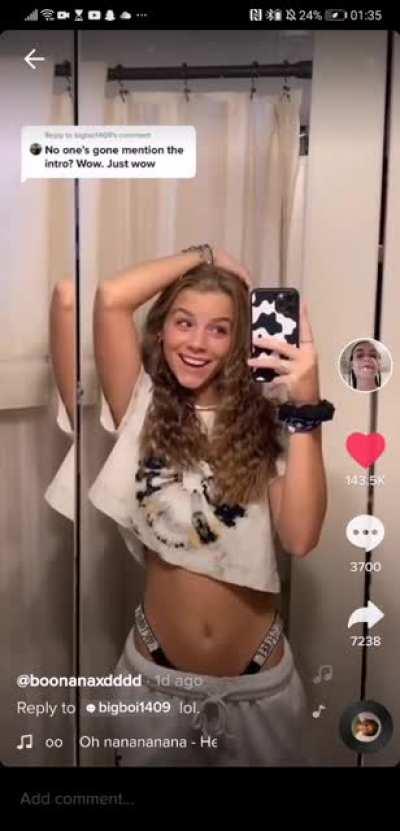 Idk but it's very hot