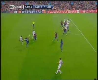 Frank Lampard's chip for Chelsea at Barcelona (UEFA Champions League Group Stage, October 31, 2006)