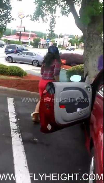 She forgot that, she didn't wear underwear before the fight!