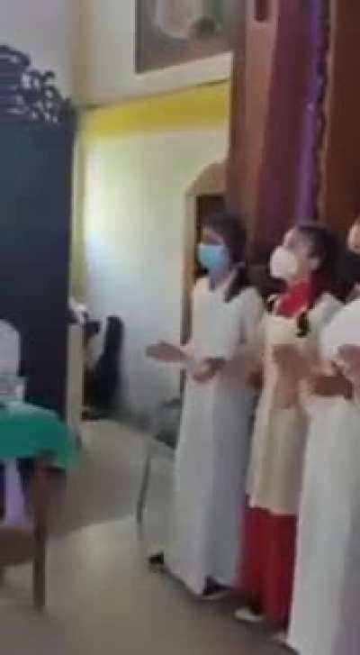 Just this owl dancing it's ass off.