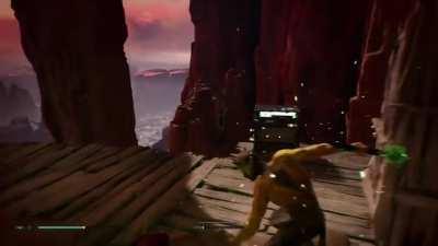 [Star Wars Jedi: Fallen Order] Inserts looney tunes physics