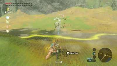 Didn't know yiga footsoldiers were faster than a 5 speed horse