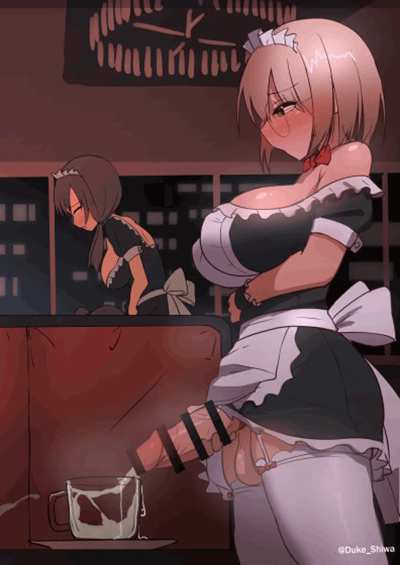 Getting the master's milk ready (Artist: Duke_Shiwa)