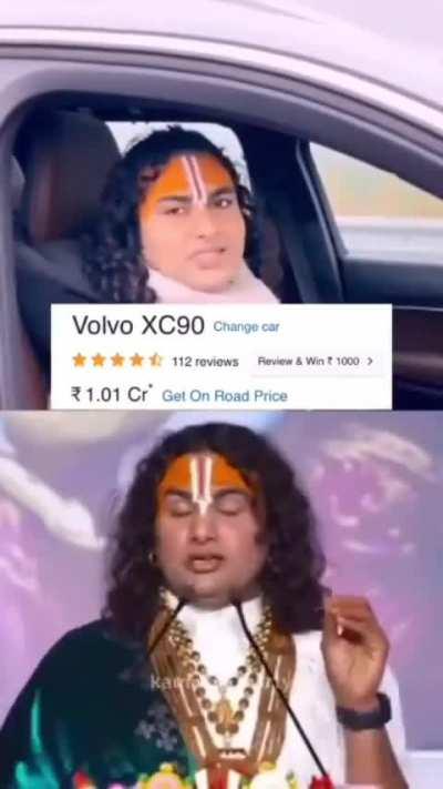 Criticism and hypocrisy aside, it’s quite impressive that he chose to go with Volvo unlike most Indians who go for BMW, Mercedes or Audi.