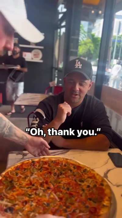 Sure. Just order a pizza