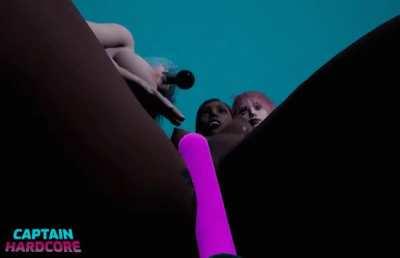 Ridden by Space Chicks [Captain Hardcore]