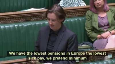 Mhairi Black spitting fax