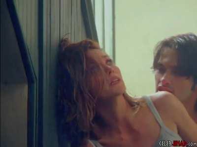 Her facial acting! Is that unsimulated one?