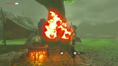 My game was sitting idle when I heard my horse freak out, so I hit record and played it back to find this. What the hell, Straia?