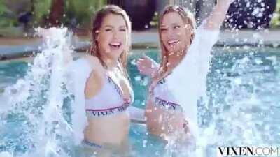 First 60 seconds of the full video : VIXEN.com - Relationship Goals - Alina Lopez, Avery Cristy