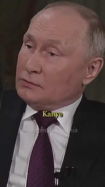 Tucker asks Putin about Kanye⁉️