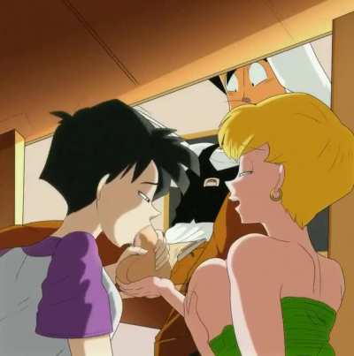 la vida escolar de gohan