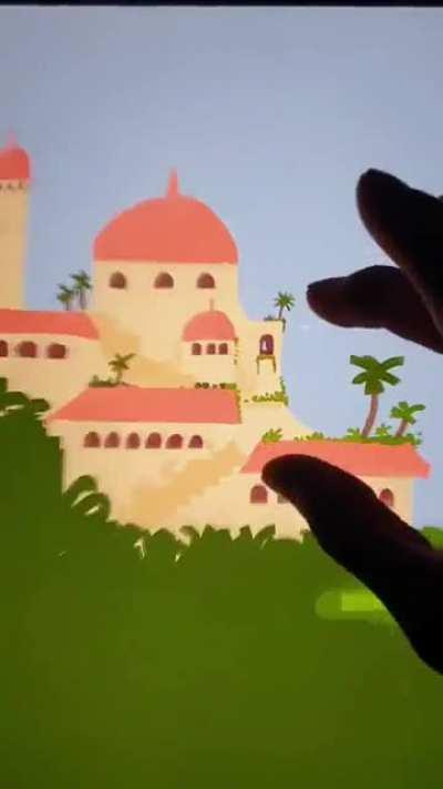 Digital art with infinite canvas