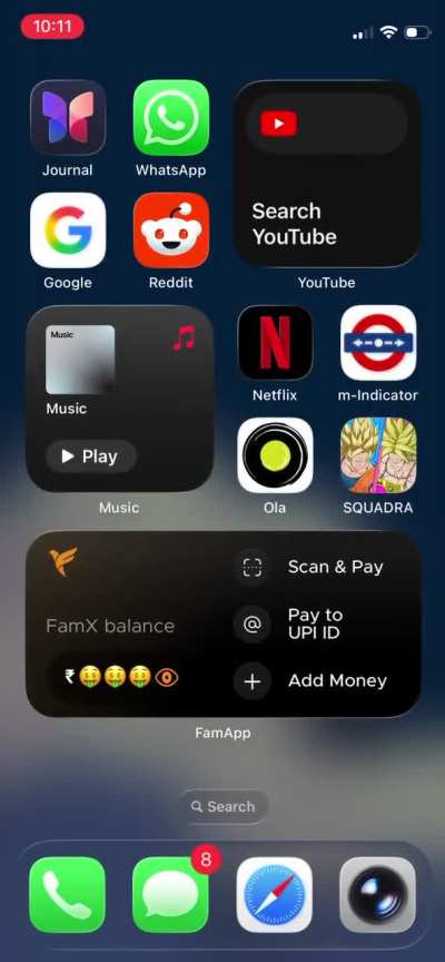 [iOS 26.3 DB 1] Animation bug in network tab, when swiping down the jiggle animation ends abruptly halfway and suddenly becomes rigid. (New bug)