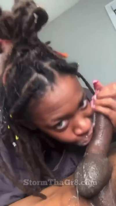 Keep it nice and sloppy