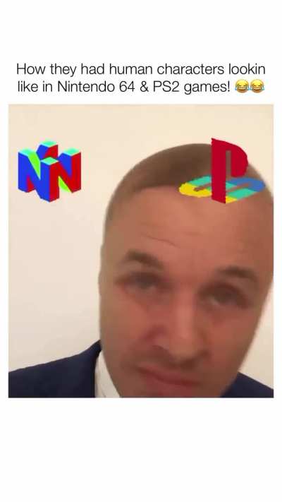 Human characters in old consoles