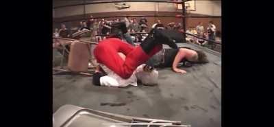 Lower back obliterated.