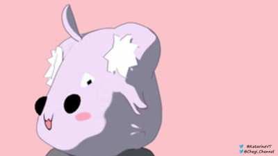 She. (I made a 3d model out of furball Okayu)