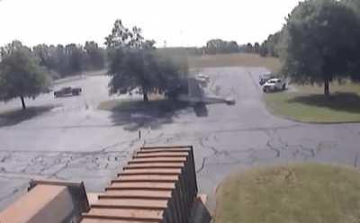 Lucky landing plane crash