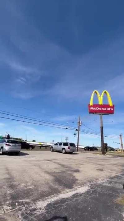 A mid-air collision involving two planes near the Dallas Executive Airport