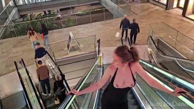 Playful pretty flasher