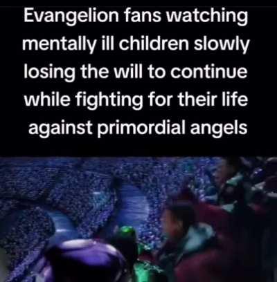 Evangelion fans when seeing naked children