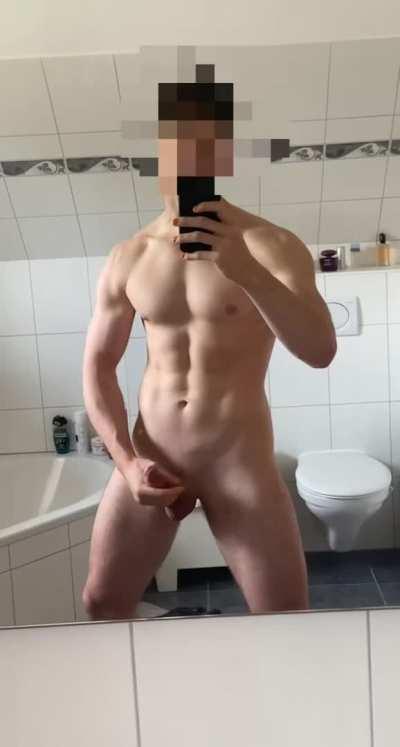 I need to cum bad! The gym made me horny! [m]