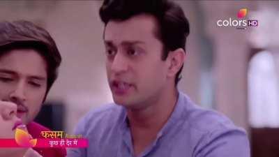 The most dramatic scene by the Indian slappers