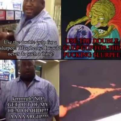 Majin Double cup slurpee