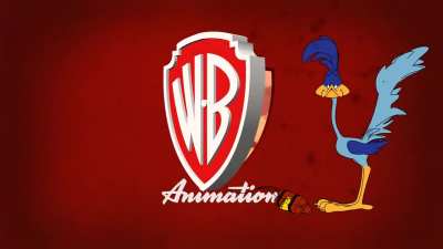 2018 Warner Bros. Animation logo with Wile E. Coyote and the Road Runner