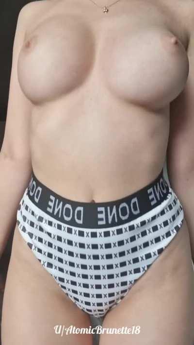 Do you like how my natural D cups sit on my 5'1 body?