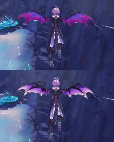 The Durin glider mod includes his skin's wings