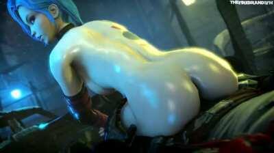 Jinx Rides a Big Black Dick (League of Legends)[The Firebrand]