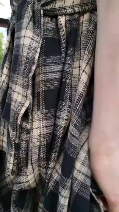 Being a lil whore in public until I get shy >~<