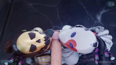 Taking Chaos agent (FutaVR / Scarecraw) [Fortnite]