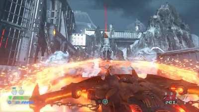 Line 'em up and knock 'em down...