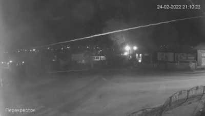 Ukrainian forces blowing up the bridge to halt Russian advance (oskol river kharkiv region)