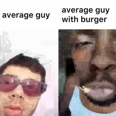 I would post a video that crashes discord, but I can’t so here is a guy eating burger