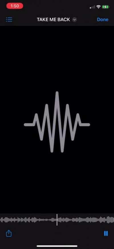 Take me back - probably scrapped from the idol’s soundtrack