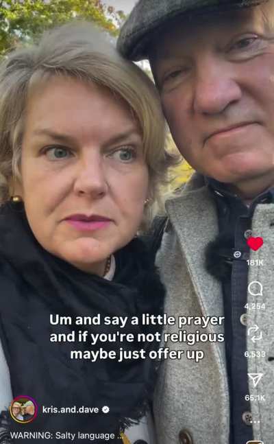 “Old Yam Tits!” - an honest prayer but honest people.