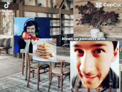 Mark uses his mind to blow up Jack's pancake.