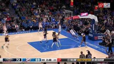 [Highlight] Giddey gets the steal on Ingram and ignites showtime on the fastbreak