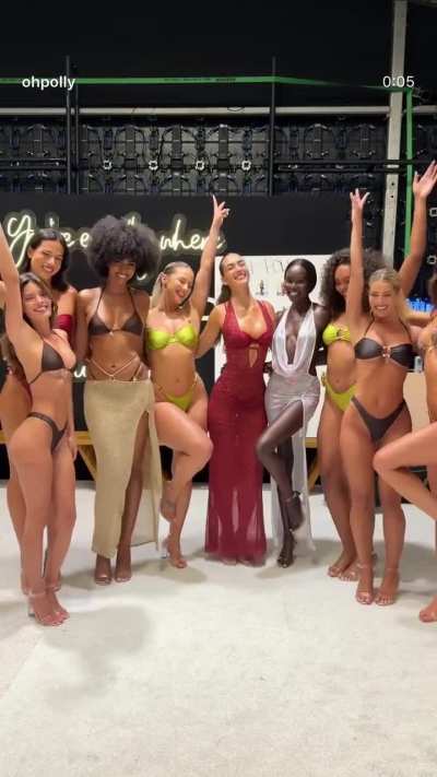 Miami swim week models