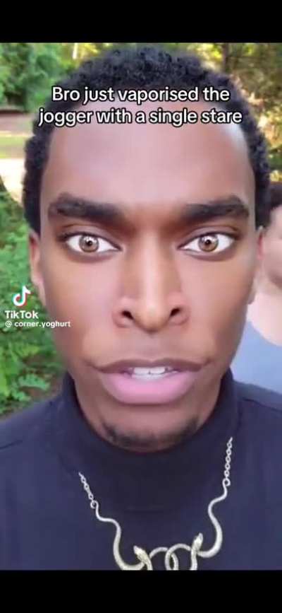 Jogger was not prepared 