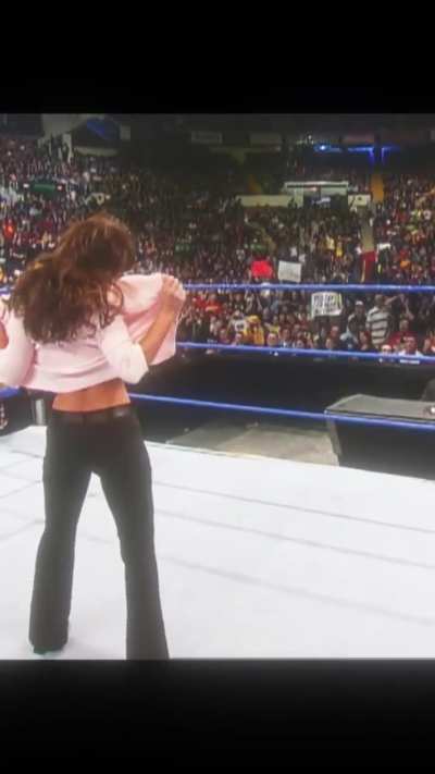 Dawn Marie Flashing On Smackdown (2003)