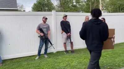 This is what happens when your community is armed. No violence. No looting. No riots.