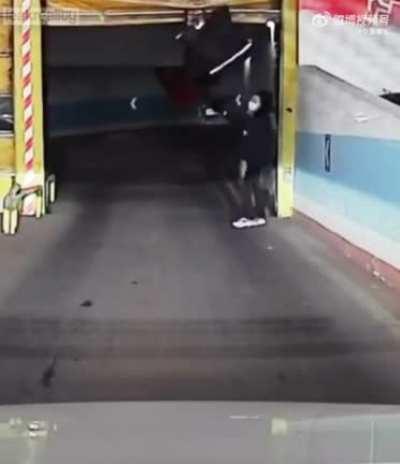 How to not drive a scooter