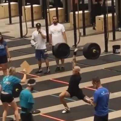 One armed 225lb lift