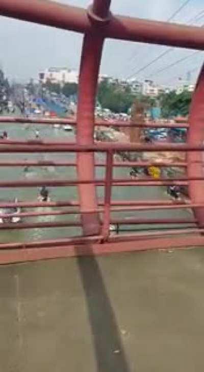 Bengaluru today morning (Bellandur, Outer Ring Road)